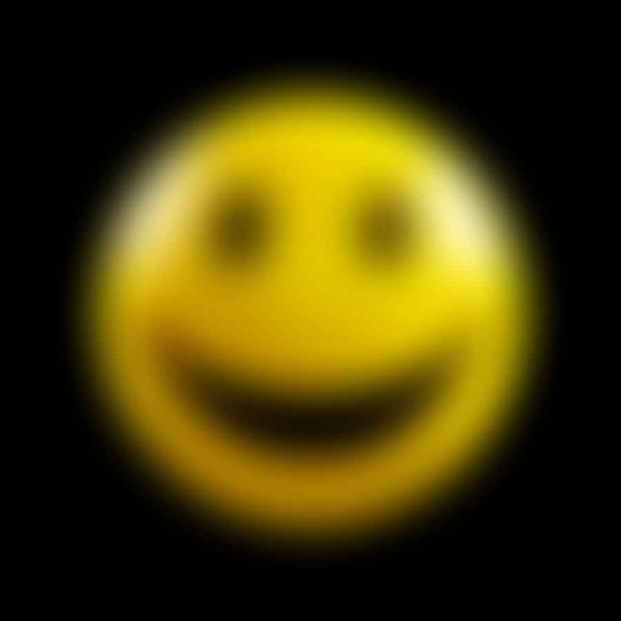 Iconic yellow smiley face