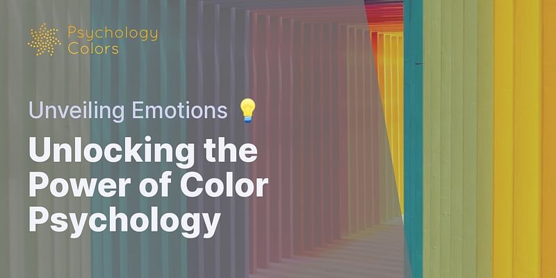 Why do certain colors represent good or bad emotions?